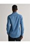 Slim Fit Indigo Shirt - 2