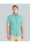 POPLIN SHORT-SLEEVE CHECK SHIRT