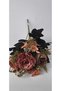 1 Piece Khaki Leafy Pomegranate Flower Toned Flower Bouquet 27 cm Home Decor Potted Ornament - 2