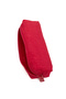 01106 Red Water Resistant Crinkle Fabric Unisex Single Compartment Pen Holder Pencil Case - 8