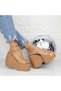 Sandale Dama cu Platforma TN-34 Bej - 2