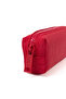 01106 Red Water Resistant Crinkle Fabric Unisex Single Compartment Pen Holder Pencil Case - 7