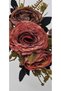1 Piece Khaki Leafy Pomegranate Flower Toned Flower Bouquet 27 cm Home Decor Potted Ornament - 4