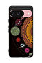 Google Pixel 9 Protective Case Cover Mandala Solar System Art