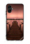 غطاء حماية لهاتف سامسونج جالاكسي M06 5G بتصميم Pathway To Sea Evening