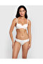 Lightly Lined Balconette Bra With Lace - 4