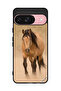غطاء حماية لجهاز Google Pixel 9 بتصميم سباق الخيل