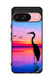 غطاء حماية لجهاز Google Pixel 9 بتصميم شوكة وطيور