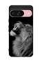 غطاء حماية لجهاز Google Pixel 9 بتصميم الأسد المبهج