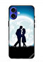 غطاء حماية لجهاز Apple iPhone 16 Plus بتصميم Love Moon