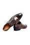 Brown Lace-Up Genuine Leather Men's Shoes - 2