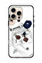 غطاء حماية لجهاز Apple iPhone 16 Pro Max بتصميم فن القهوة والشوكولاتة
