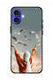 غطاء حماية لجهاز Apple iPhone 16 بطبعة طيور طائرة