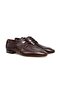 Brown Lace-Up Genuine Leather Braided Men's Shoes