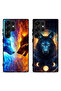 Two Cases For Samsung Galaxy S25 Ultra 5G Protective Covers Wolf and Space