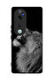 غطاء حماية لهاتف Vivo S19 Pro 5G بتصميم الأسد المبهج