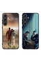 حافظتان لهاتف Samsung Galaxy S24 FE 5G، أغطية حماية CR7 وLeo Messi