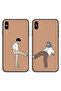 حافظتان لهاتف Apple iPhone XS Max، أغطية حماية للقدمين، أغطية خلفية عالية الجودة