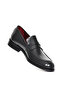 Genuine Leather Loafer Men's Shoes - Leather Sole K1625 - 4