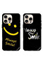 حافظتان واقيتان لهاتف Apple iPhone 16 Pro Max، أغطية واقية، Always Smile