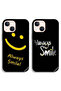 حافظتان لهاتف Apple iPhone 13 mini، أغطية حماية Always Smile