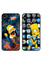 حافظتان لهاتف Apple iPhone X - أغطية حماية سيمبسون وكارتون الغاضب