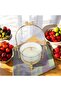Glass Presentation Bowl with Metal Handle - 2
