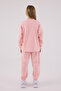 Licensed Girls' Top and Bottom 2 Piece Tracksuit Set - 6