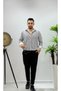 Men's Striped Long Sleeve New Season Old Money Shirt Comfortable Not Sweat Not Do Viscose Fabric
