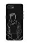 غطاء حماية لجهاز Apple iPhone 16e بتصميم رسم جاكيت بوي