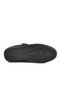 Black Suede Genuine Leather Men's Velcro Casual Shoes - 5
