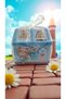 House Shaped Metal Locked Piggy Bank 1 Piece
