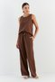 Linen Suit Brown - 3