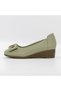 Pantofi cu Platforma TP227-5 Verde |