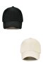 Unisex Adjustable Cotton Hat Set of 2