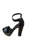 Women's Single Strap Platform Summer Evening Dress Shoes