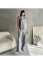 Women's woven blouse pants set
