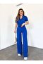 Women's Button-Detail Flap Pants Set