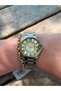 Rosegold and Silver Bicolor Roman Numeral Brand Model Steel Color Do Not Change Women's Watch - 2
