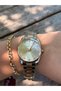 Rosegold and Silver Bicolor Simple Stylish Steel Watches Women's Watches Do Not Change Color