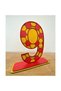 9 Year Old Birthday Table Decoration-2 (Gs Theme Yellow-Red) - 2