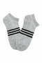 White PO3 MENS ANKLE SOCKS - 3