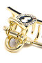 Black PO2 LADIES HAIR CLAW - 3