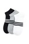 White PO3 MENS ANKLE SOCKS