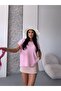 Women's Summer Knitted Wide Sleeve Collar Detail Bluz - 3