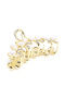 White LADIES HAIR CLAW