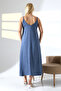 Sofia Linen Summer Dress with Adjustable Strap - 8