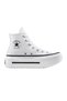 CHUCK TAYLOR ALL STAR LFT D-STACK ΠΛΑΤΦΟΡΜΑ ΛΕΥΚΟ/ΜΑΥΡΟ/ΛΕΥΚΟ