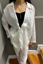 Women's Belted Oversize Modal Kimono - 3