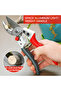1022 Gardening Pruning Fruit Tree Pruning Shears Branch Scissors Gardening Pruning Branches Garden L - 2